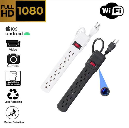 Multicontacto Cámara Oculta WiFi HD